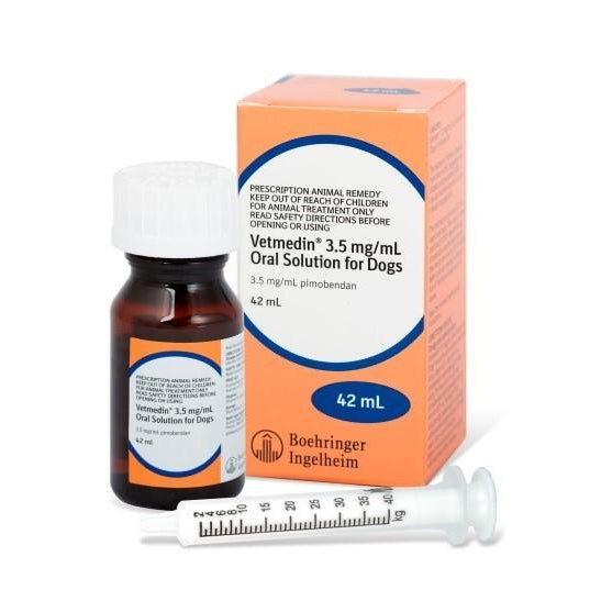 Boerhingger Ingelheim Vetmedin Cardiovasular Syrup for Dogs 3.5mg (21mL or 42mL)