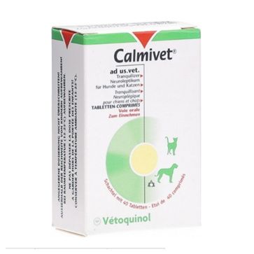 Vetoquinol Calmivet Tablets for Dogs Cats Pets