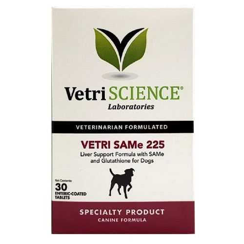 Vetri-Science Vetri SAMe 225 Liver Support Supplement for Dogs