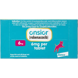 Onsior Tablets 6mg for Cat (2.5 to 6kg)