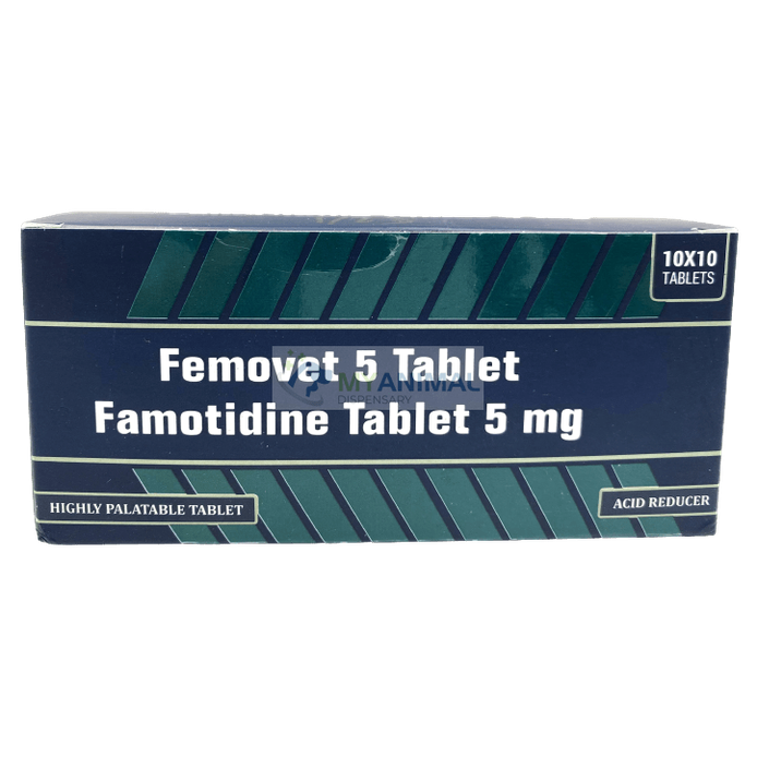 Femovet 5 Famotidine 5mg tabs