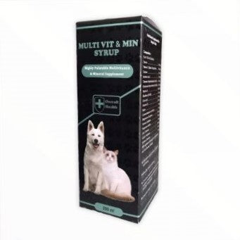 Multi Vitamin & Mineral Syrup for Dogs and Cats 200mL
