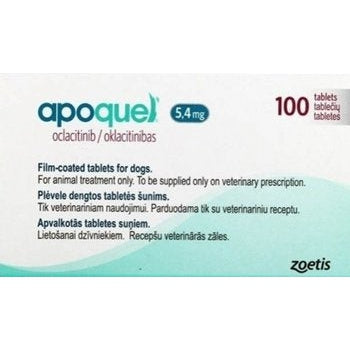 Apoquel Dermatitis Allergic Itch Tablet for Dogs (5.4mg)